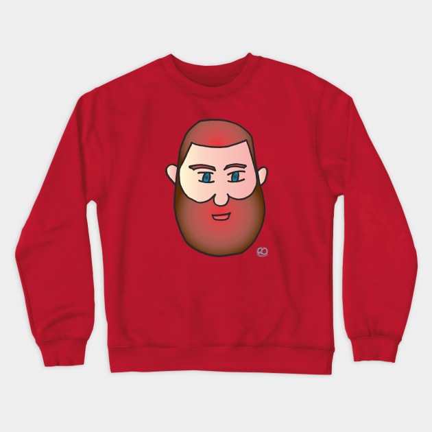 Gus face Crewneck Sweatshirt by Corrococho